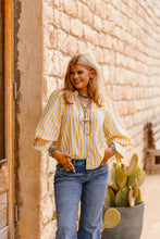 Load image into Gallery viewer, The Honey Stripe Top
