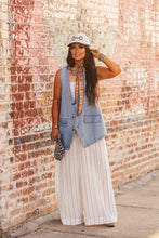 Load image into Gallery viewer, The Prairie Pinstripe Jumpsuit
