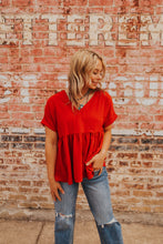Load image into Gallery viewer, The Annie Top in Brick
