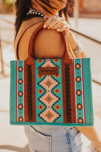The Southwest Crossbody in Teal
