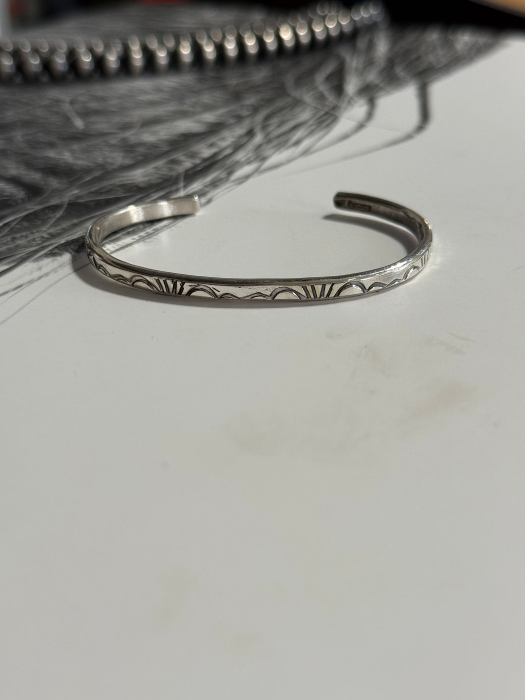 Dainty Silver Cuff