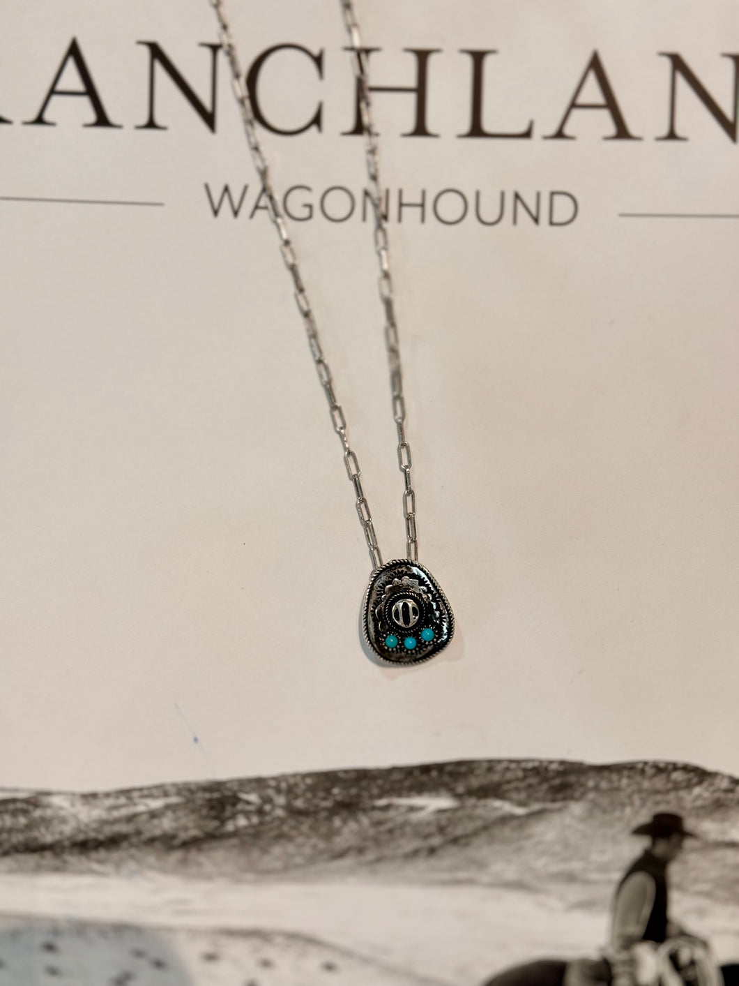 Turquoise Topper Necklace