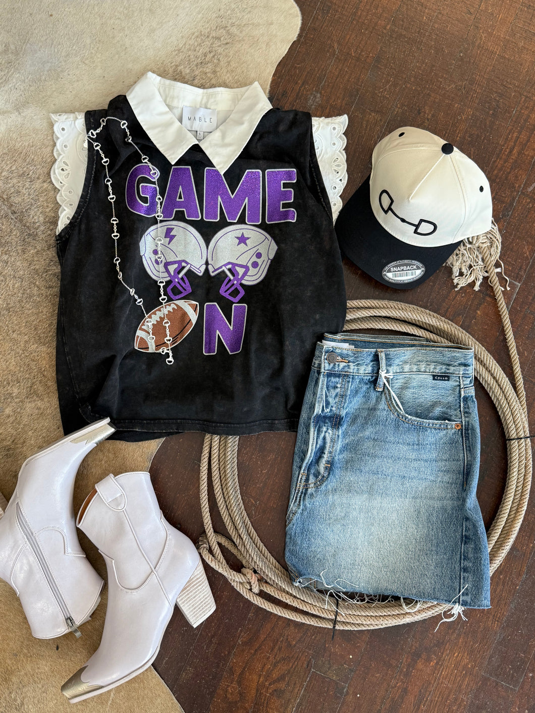 Game On Muscle Tank