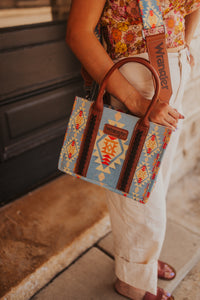 The Southwest Crossbody in Turquoise