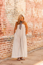 Load image into Gallery viewer, The Prairie Pinstripe Jumpsuit
