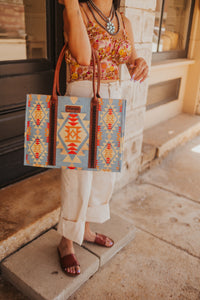 The Southwest Purse in Turquoise