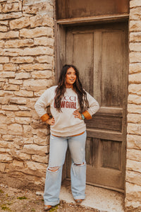 Old Money Cowgirl Pullover