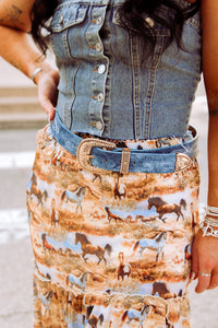 Western Stitch Buckle Bet