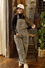 Load image into Gallery viewer, The Porter Leopard Print Overalls
