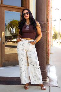 The Khaki Cowgirl Jeans