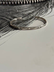 Dainty Silver Cuff