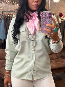 The Prairie Bell Top in Mint