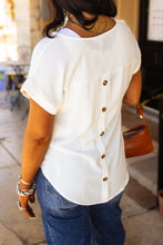 Load image into Gallery viewer, The Wheeler Top in Cream
