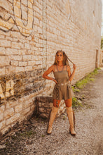 Load image into Gallery viewer, The Harlowe Romper in Olive
