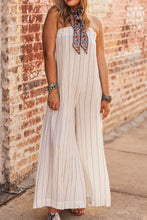Load image into Gallery viewer, The Prairie Pinstripe Jumpsuit
