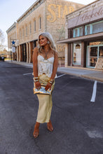 Load image into Gallery viewer, The Sweet Honey Satin Skirt

