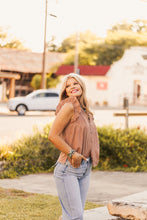 Load image into Gallery viewer, The Clara Top in Taupe
