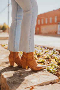 The Beauty Boots in Tan