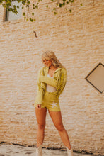 Load image into Gallery viewer, The Bixler Fringe Jacket in Lime
