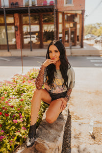 The Charmaine Top in Black