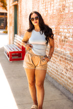 Load image into Gallery viewer, The Birdie Shorts in Taupe
