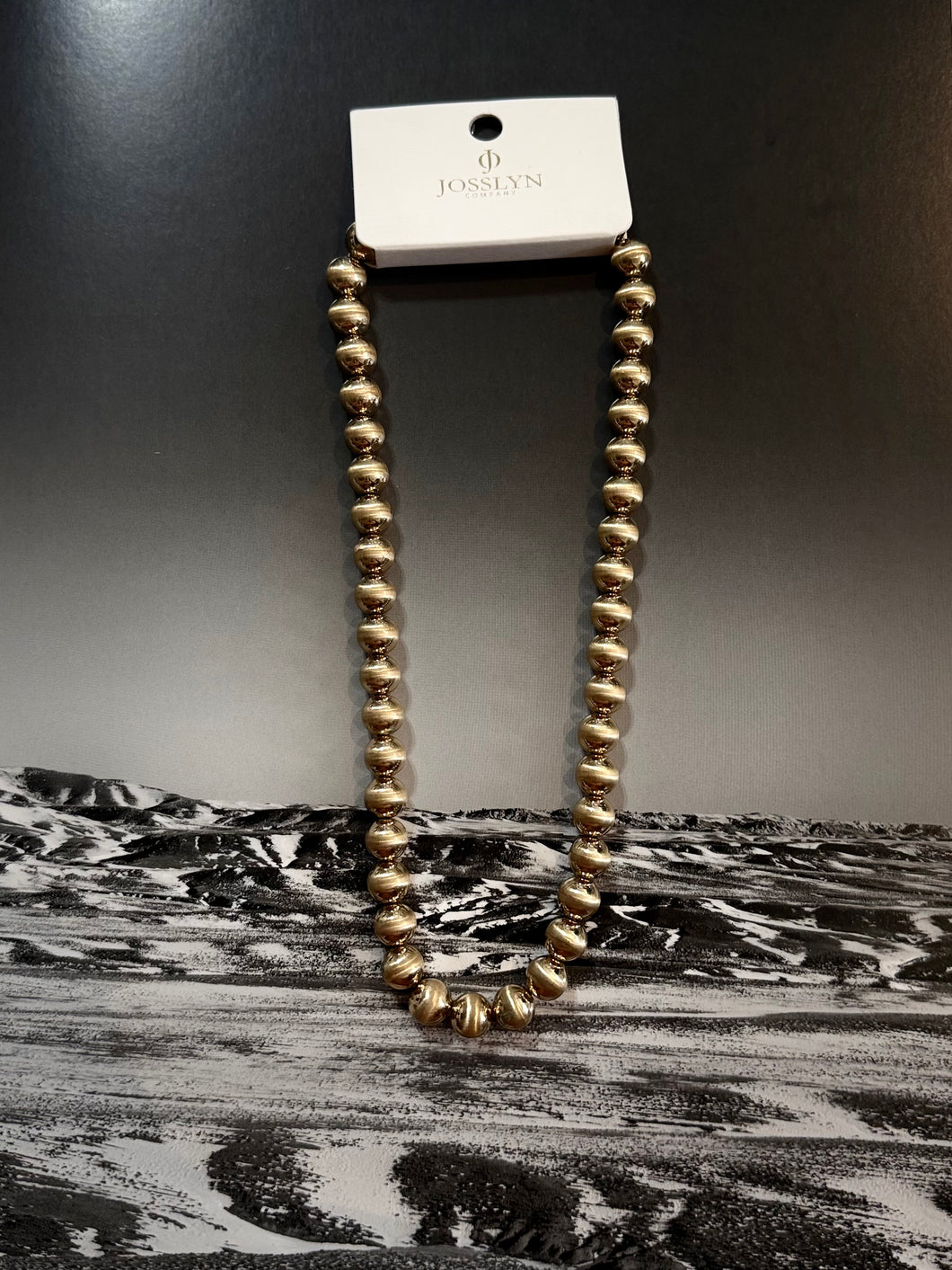 Golden Ball Necklace