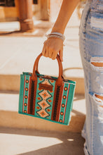 Load image into Gallery viewer, The Southwest Crossbody in Teal
