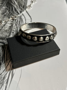 Silver Bubble Bangle