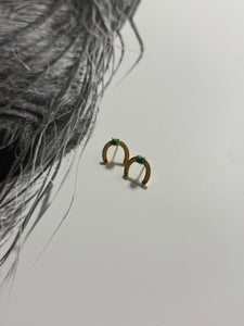 The Horseshoe Stud Earrings