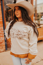 Load image into Gallery viewer, The Desert Cowboy Cropped Pullover
