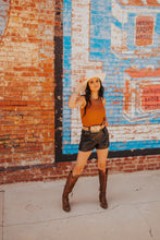 Load image into Gallery viewer, The Regina Leather Shorts
