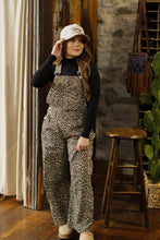 Load image into Gallery viewer, The Porter Leopard Print Overalls
