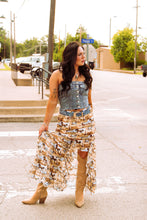 Load image into Gallery viewer, The Kye Denim Corset Top
