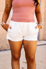Load image into Gallery viewer, The Birdie Shorts in White

