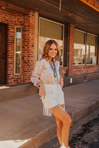The Cylas Fringe Shorts