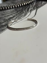 Load image into Gallery viewer, Thin Dainty Silver Cuff
