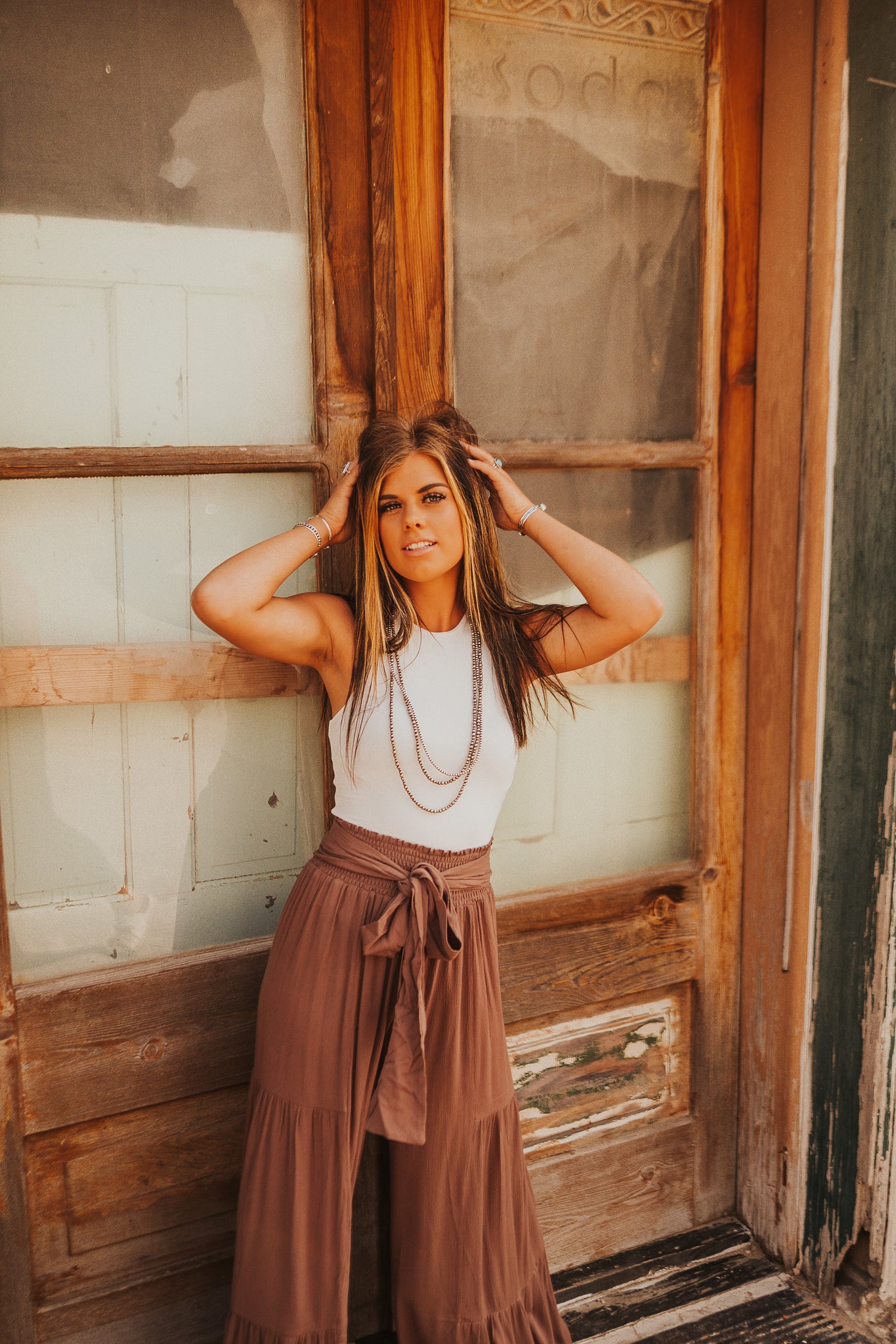 The Bodhi Pants in Brown – Punchy Vaquera