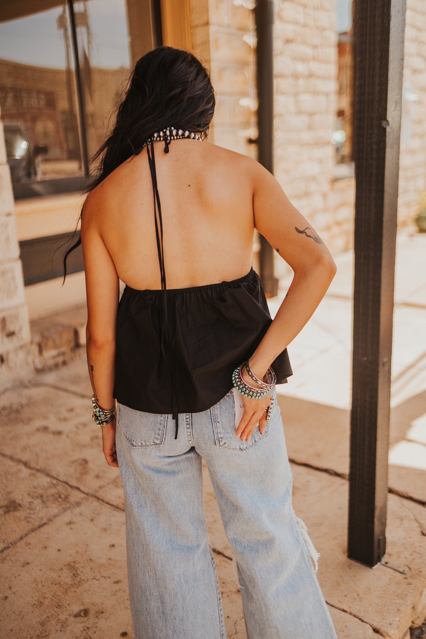 The Taylor Tank Top in Black – Punchy Vaquera