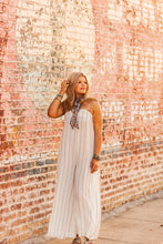 Load image into Gallery viewer, The Prairie Pinstripe Jumpsuit
