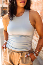 Load image into Gallery viewer, The Aster Crop Top in Seafoam
