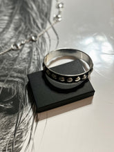 Load image into Gallery viewer, Silver Bubble Bangle
