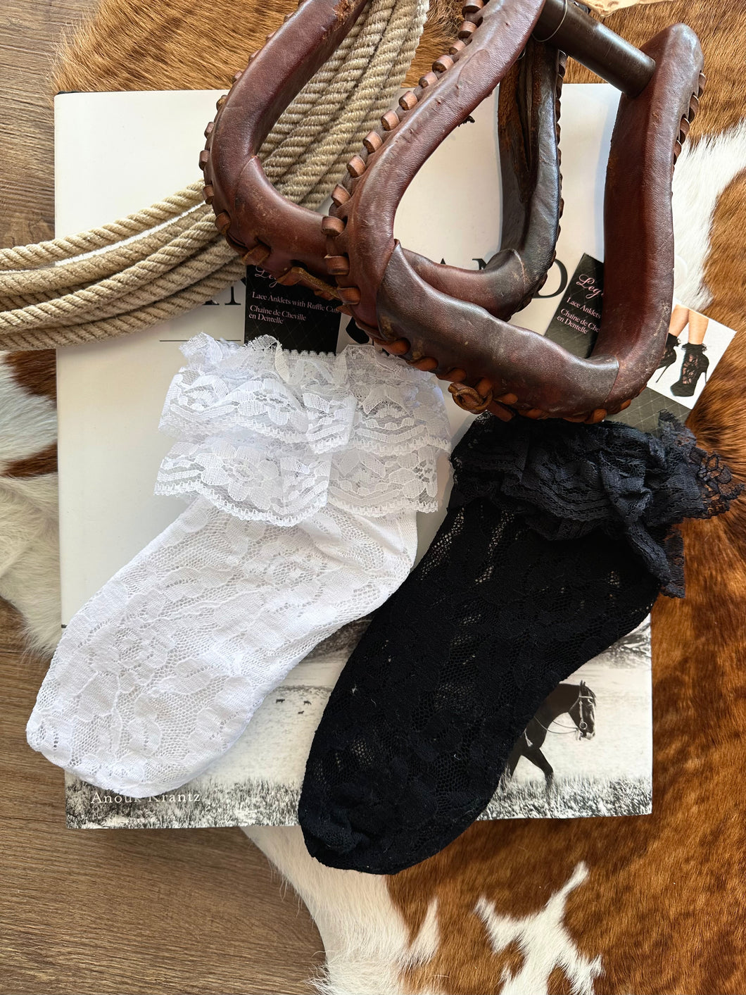 Lori Bell Lace Socks