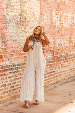 Load image into Gallery viewer, The Prairie Pinstripe Jumpsuit
