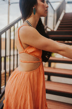 Load image into Gallery viewer, The Eliana Maxi Dress in Light Salmon
