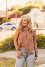 Load image into Gallery viewer, The Clara Top in Taupe
