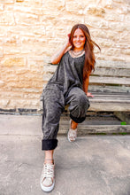 Load image into Gallery viewer, The Sakari Jumpsuit in Ash Black
