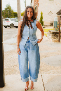 The Beldon Barrel Jeans
