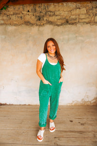 The Takota Jumpsuit in Forest