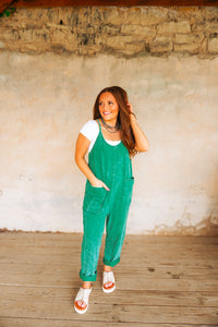 The Takota Jumpsuit in Forest