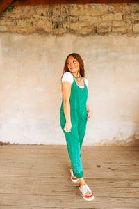 The Takota Jumpsuit in Forest